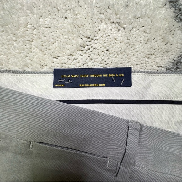 Polo Ralph Lauren Men’s 36X32 Grey Soft Khaki Pants NWT - Picture 4 of 9